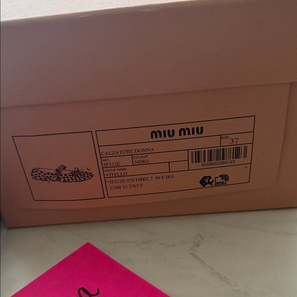 Miu Miu Rhinestone Ballerinas - Picture 12 of 13